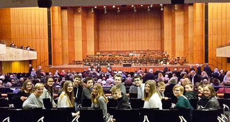 Besuch des Rosengartenkonzerts der Mannheimer Bläserphilharmonie