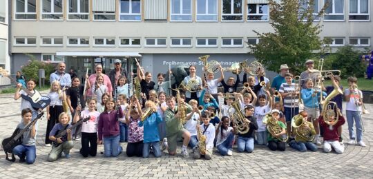 Bläserklasse XXV startet in voller Besetzung!