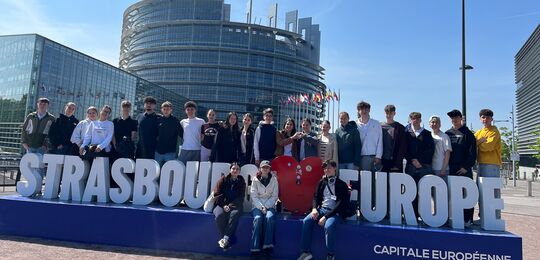 Vive la France et l‘Europe – Steinschüler entdecken Europas Hauptstadt Straßburg