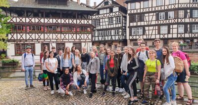 Zu Gast in Frankreich - Steinschüler entdecken Straßburg