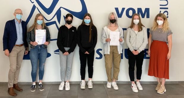 Ausgezeichnete Sprachtalente an der Freiherr-vom-Stein-Schule!