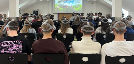 VR-Klimaexpedition an der Freiherr-vom-Stein-Schule