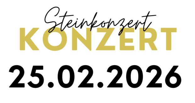 Ankündigung: Steinkonzert – Junge Talente im Konzert