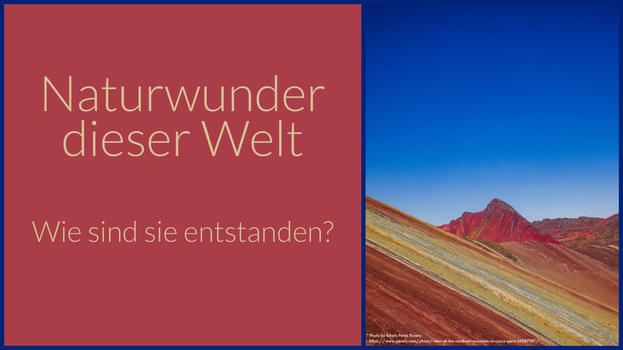 Naturwunder dieser Welt