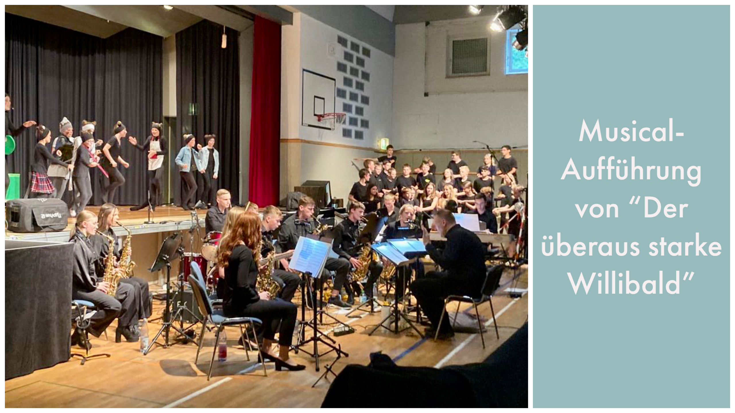 Musical-Aufführung in der Aula