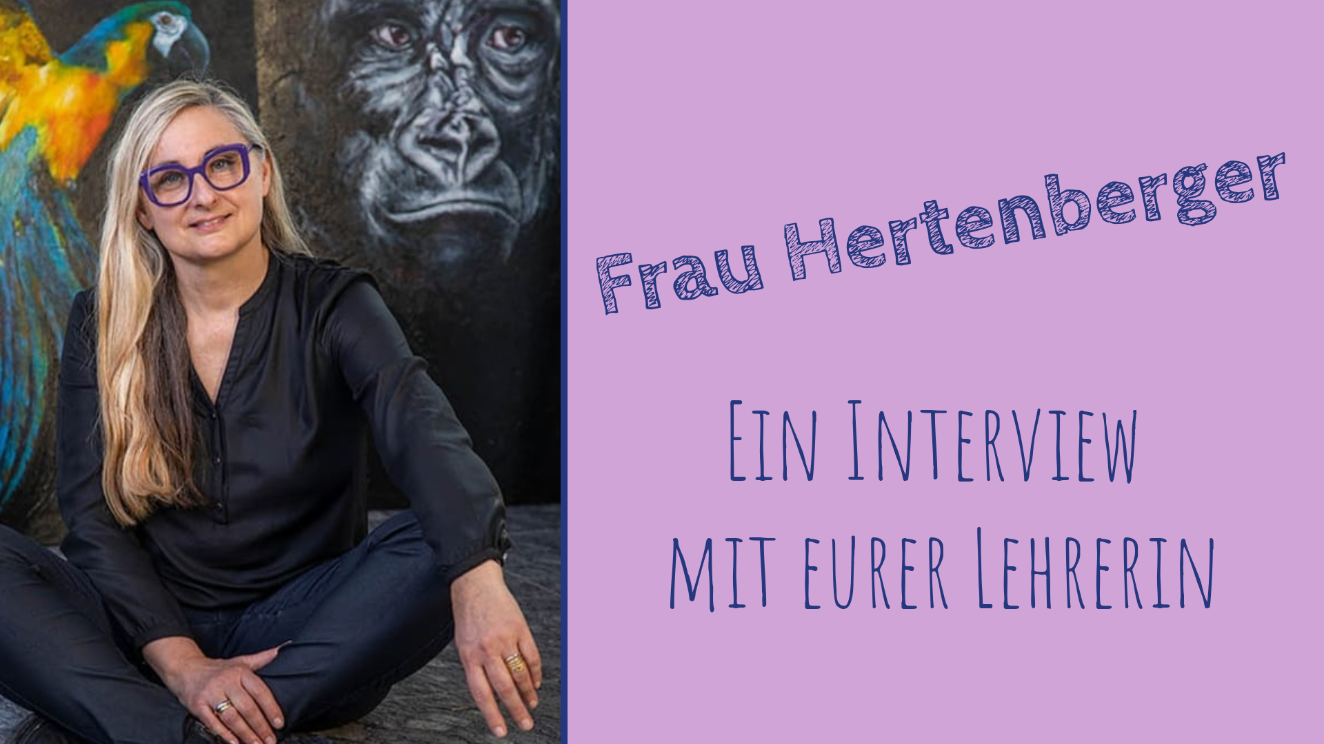 "Ich male am liebsten in meinem kleinen Atelier"