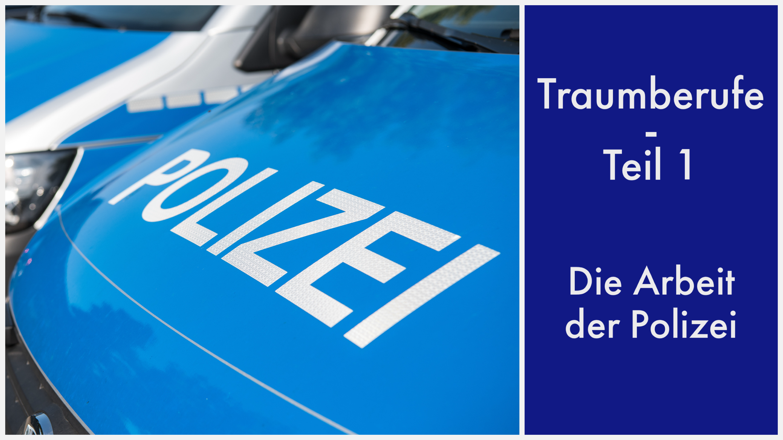 Traumberufe – Teil I